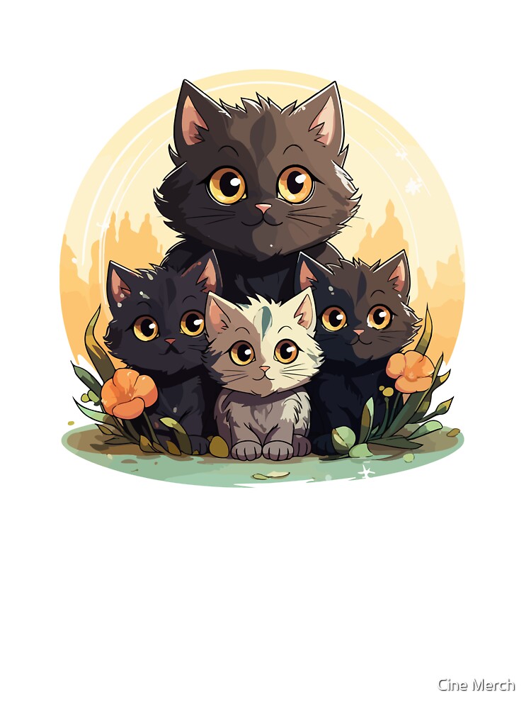 halloween cats by Cine Merch