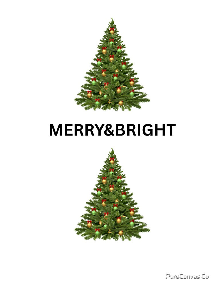 MERRY&BRIGHT by PureCanvas Co