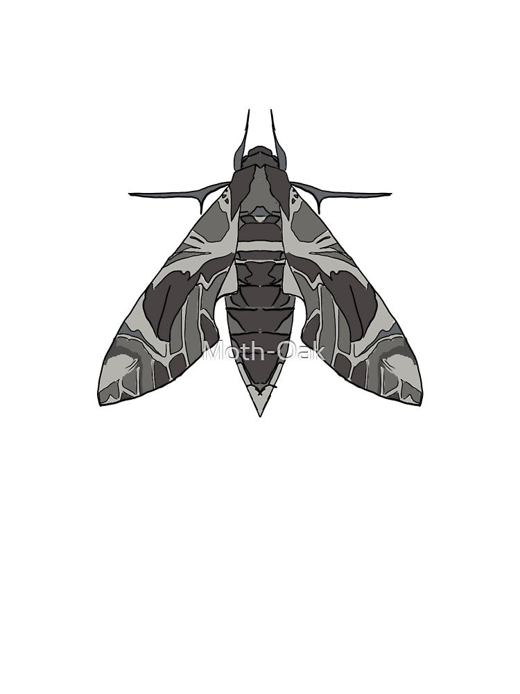 black and white oleander Moth by Moth-Oak