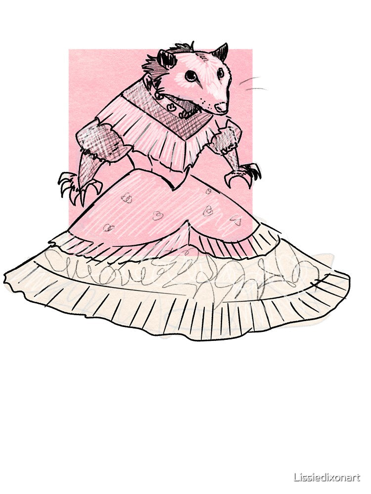 pretty in possum by Lissiedixonart