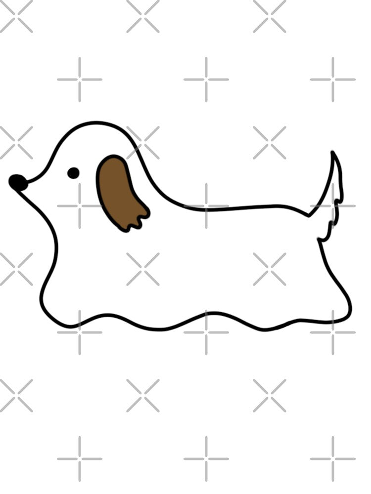 brown ghost dog by AJM03