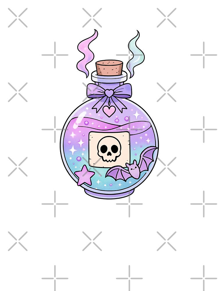 Halloween pastel goth potion by FatBirdie