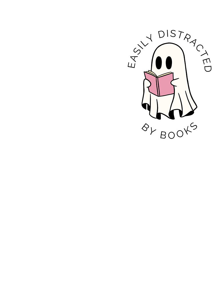 Easily Distracted By Books by cozyartnook