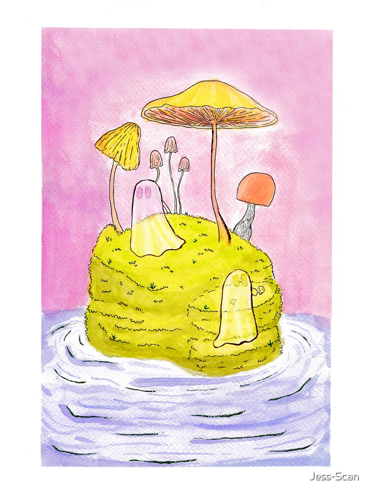 Fun-Guy Ghosts by Jess-Scan