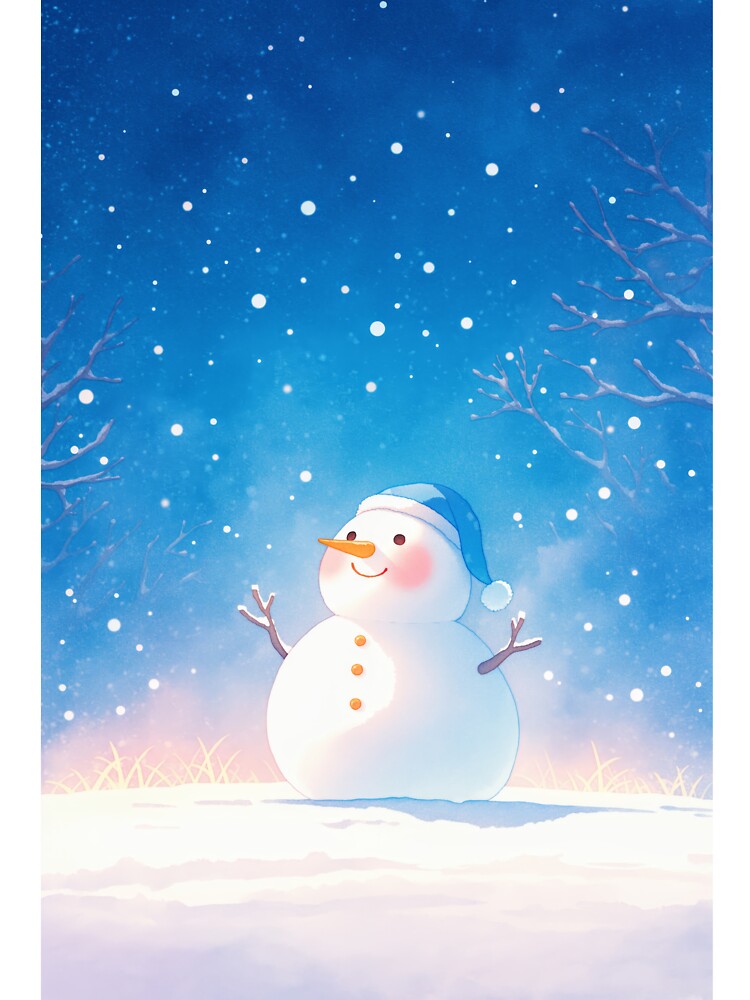 Joyful Snowman by AshiraCreations