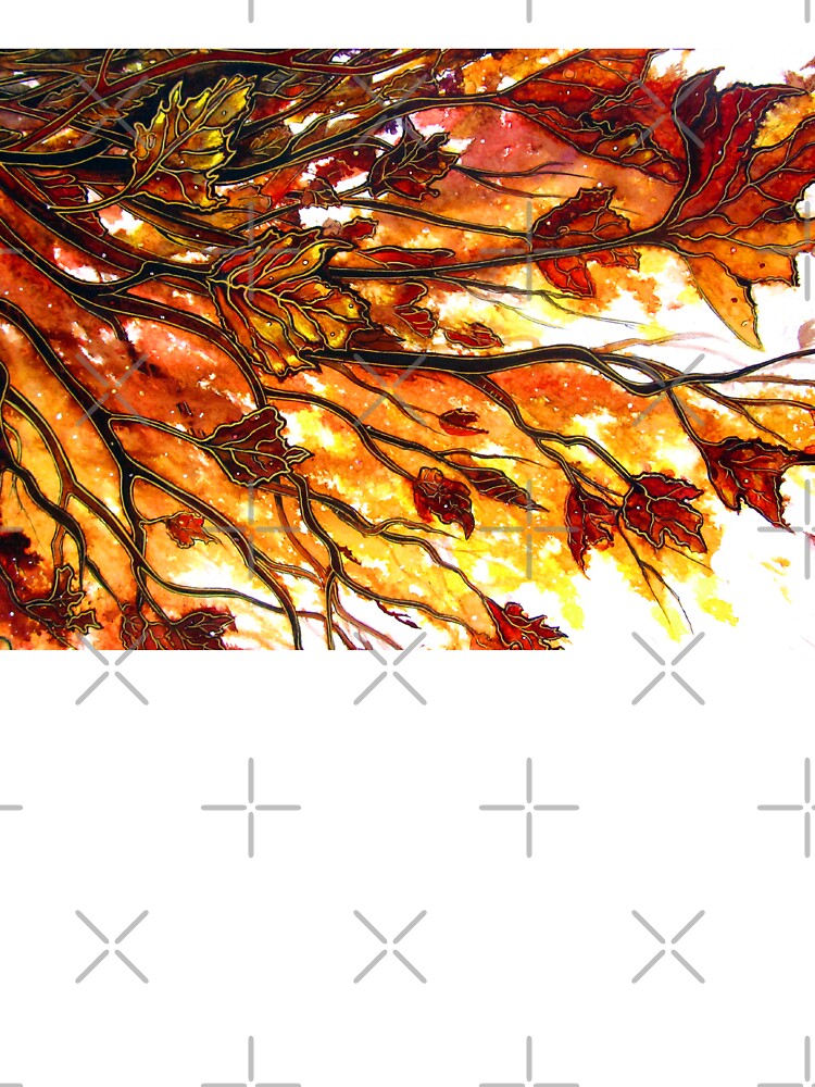 Autumn Leaves in the Wind by Linda Callaghan