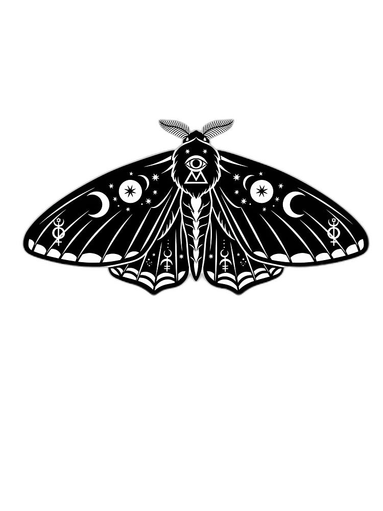 Moth Occult Icon by IllumeInk