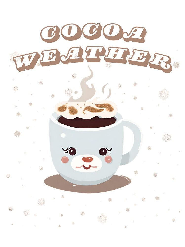 Cocoa Weather Cute Hot Chocolate by gillys