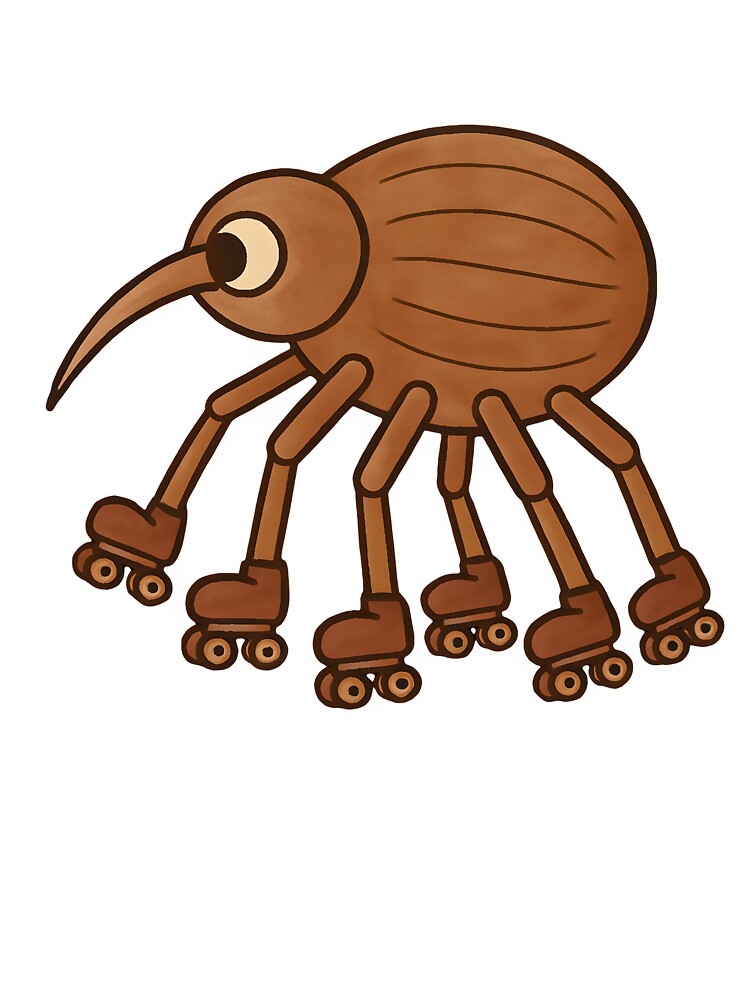 acorn weevil in roller skates by Moon--ink