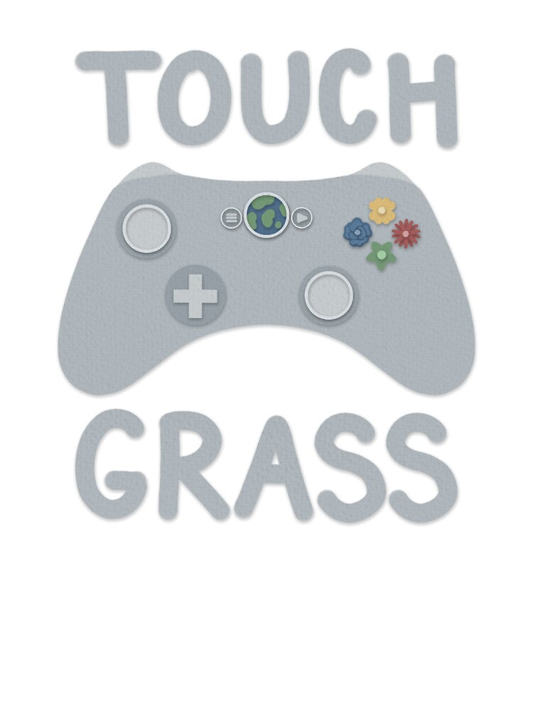 Touch Grass Paper Cutout Controller by Parasol-Mouse
