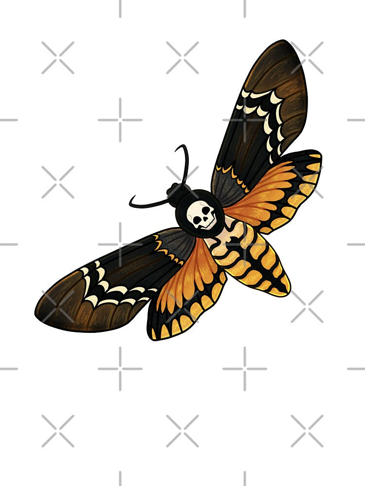 Death's-head hawkmoth by Pyromonster