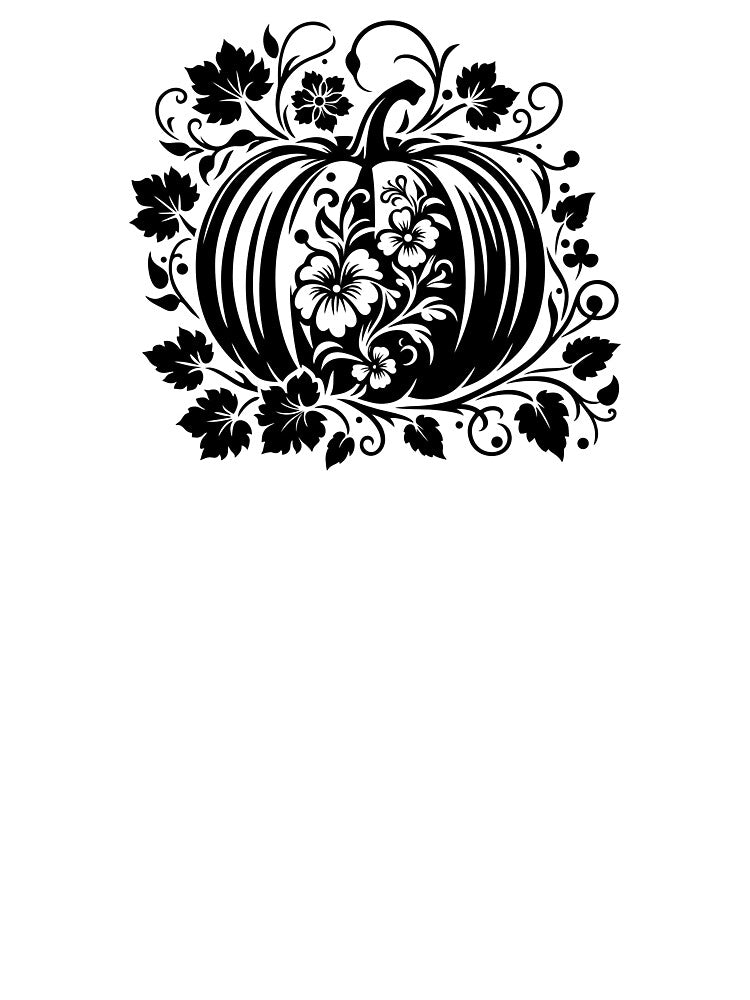 Pumpkin Floral Harvest by Sed94
