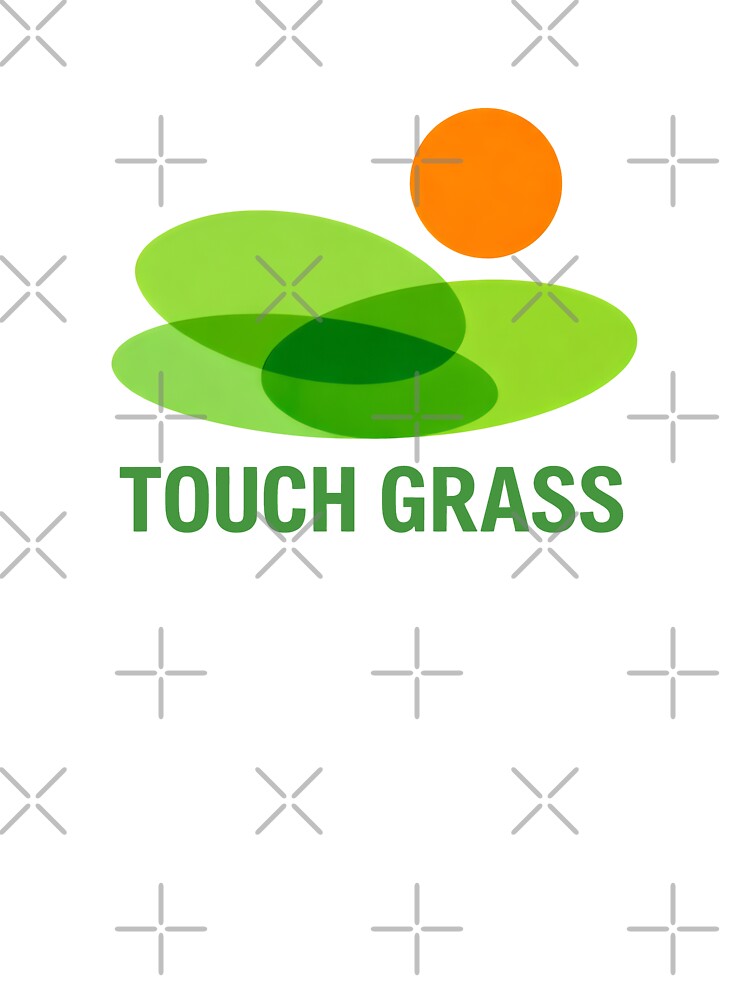 Touch Grass Outdoor Adventure Mental Wellness by SplashTastic
