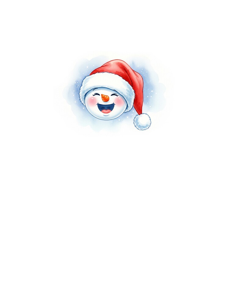 Cute laughing snowman by mayatA-rt