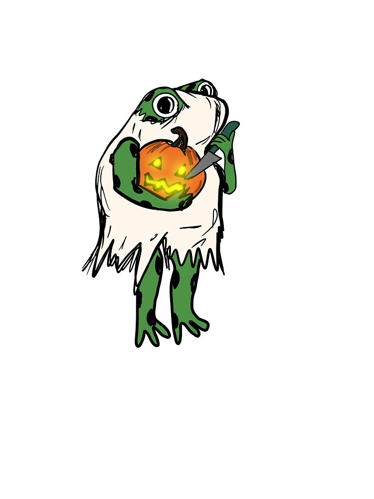 ghost frog by Sitcomabed