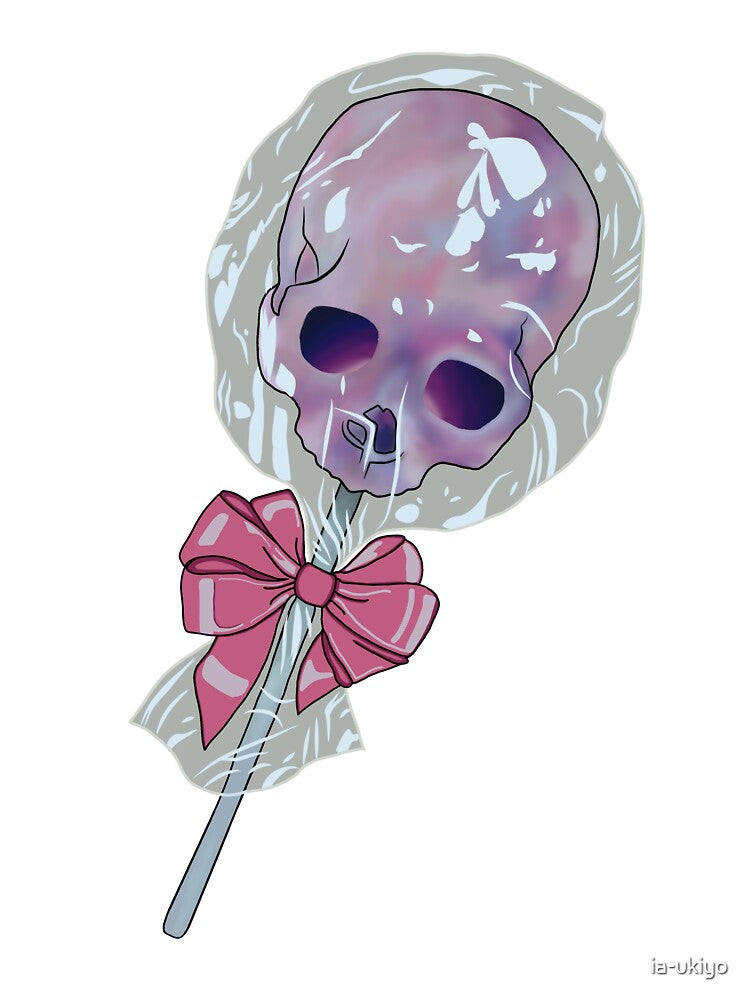 Halloween skull candy lollypop by ia-ukiyo