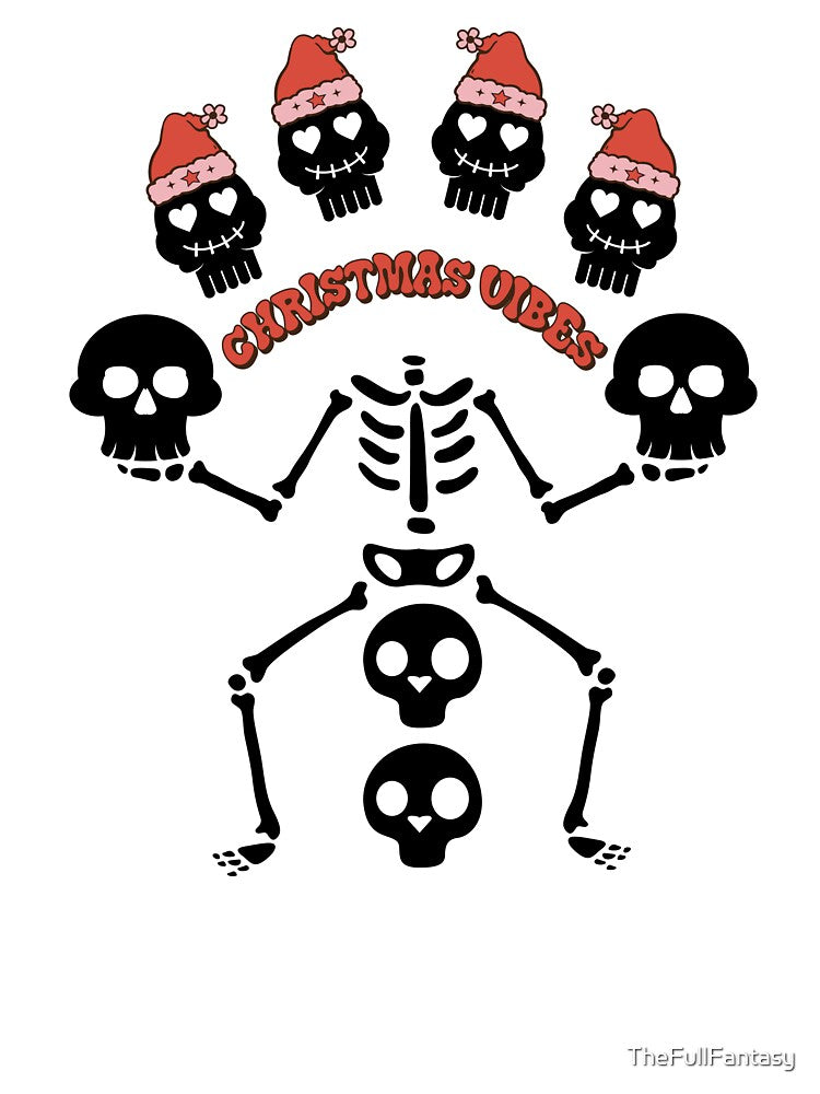 Spooky Skeleton Christmas Vibes by TheFullFantasy
