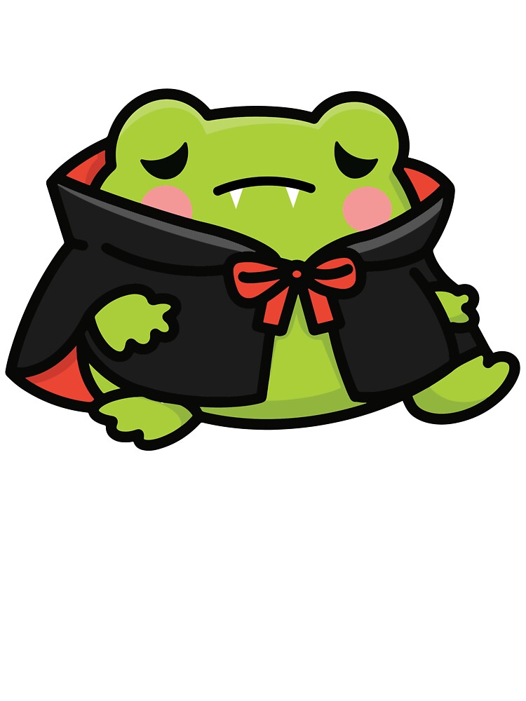 Kawaii Vampire Frog - Cute Moody Frog Character by ThePopEdit