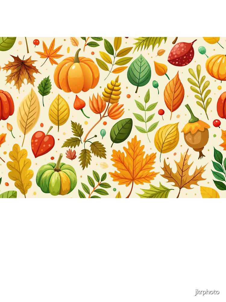 autumn leaf  patten by jkrphoto