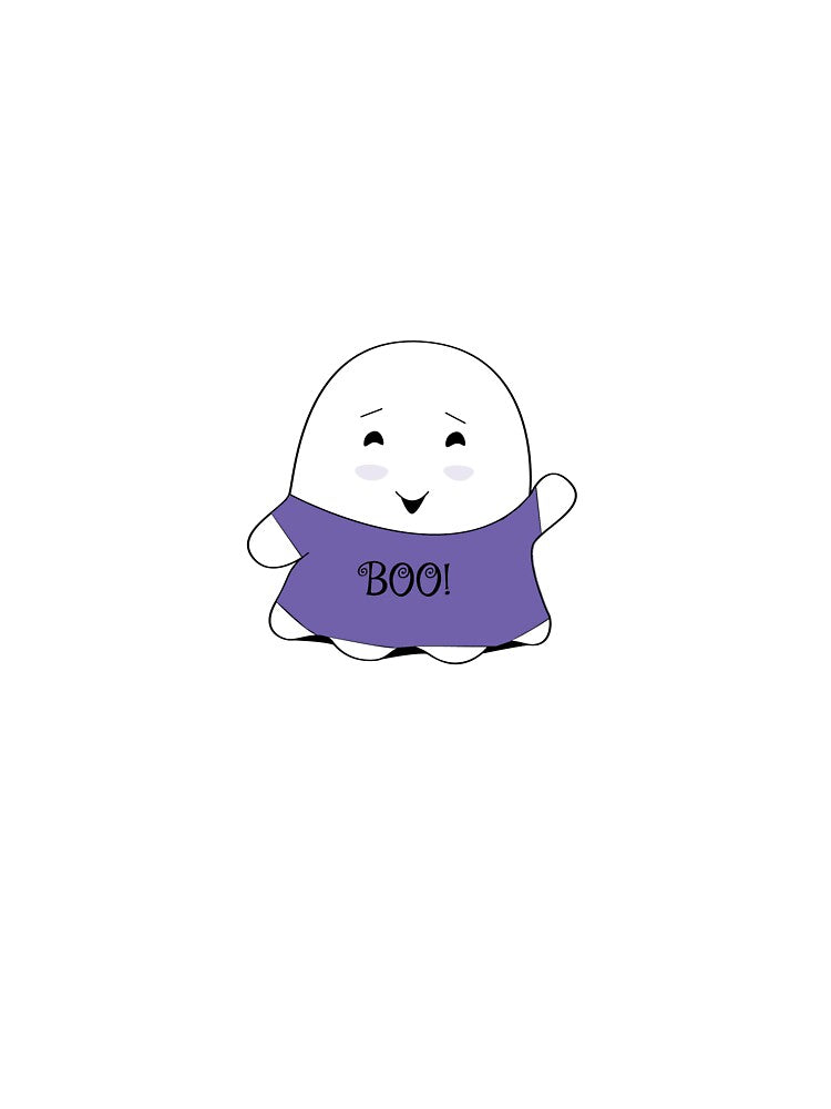 Ghost in Tshirt - Purple by GhostedOptions