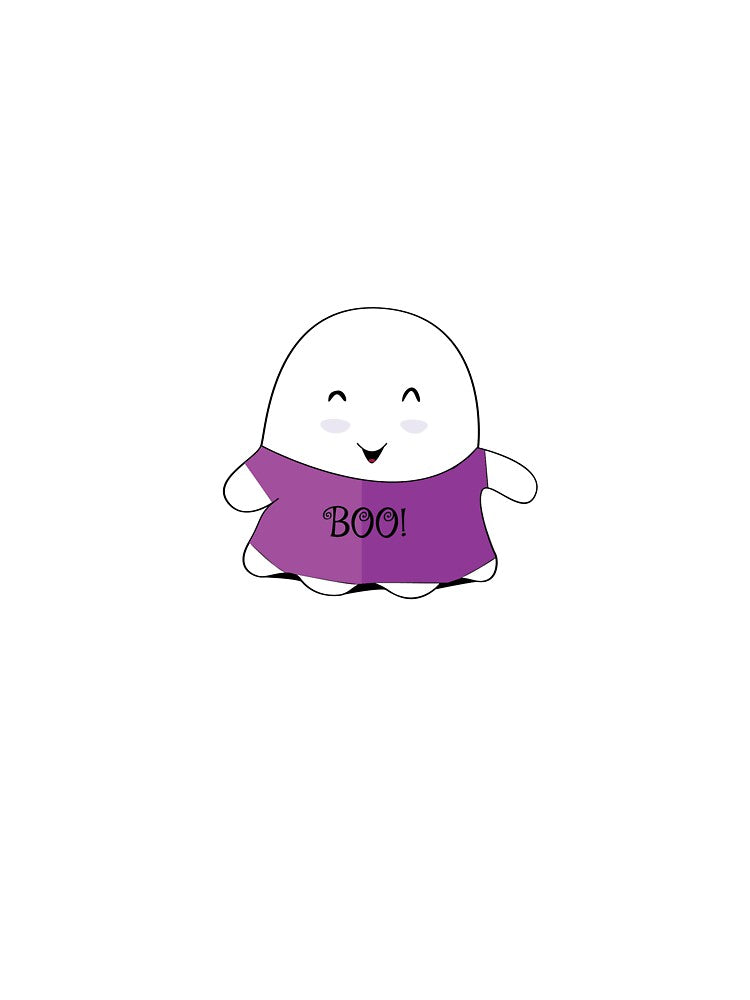 Ghost in T-shirt - Purple/Pink by GhostedOptions