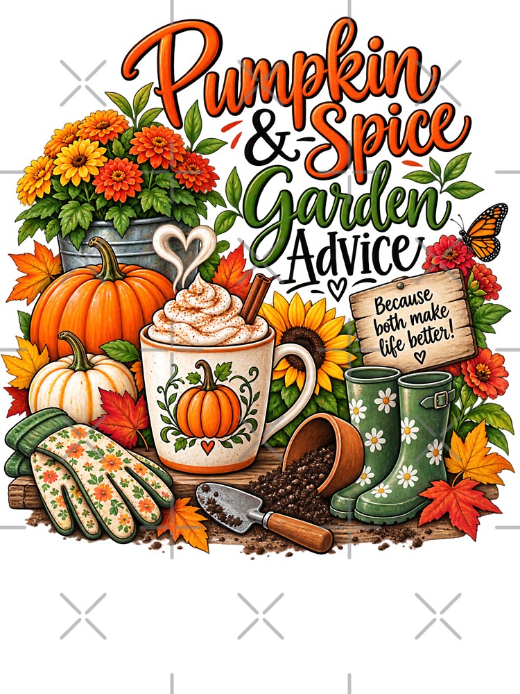 “Pumpkin Spice & Garden Advice” by Julie Leisure Gardening
