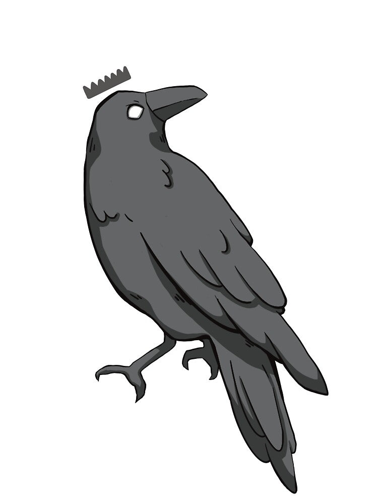 Royal Raven by monch-draws