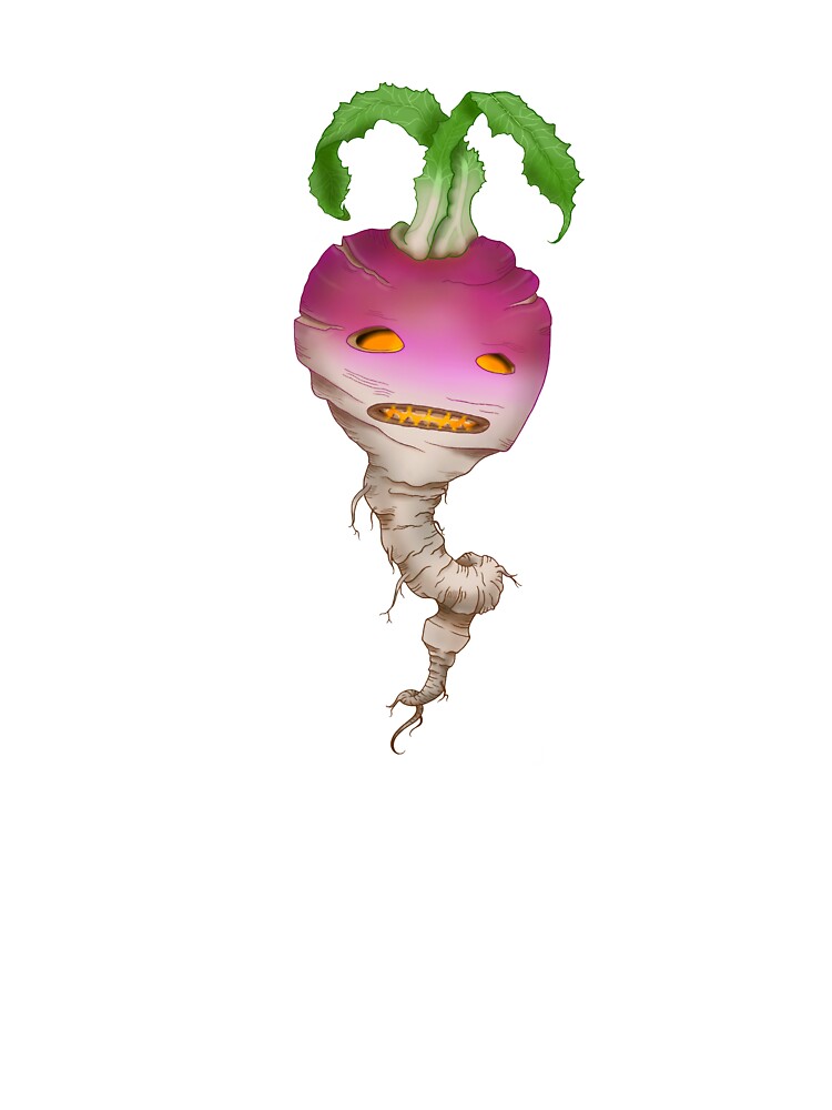 Turnip Jack O Lantern by JWalker8688