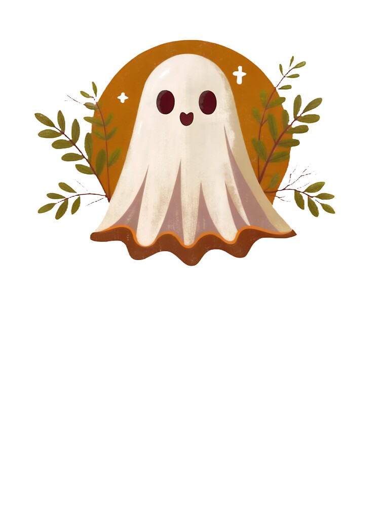 Cartoon Cute Ghost Character by natalielaf