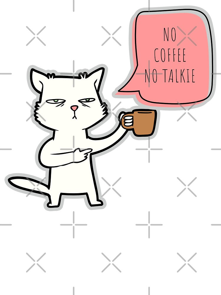No Coffee No Talkie by sassandsun