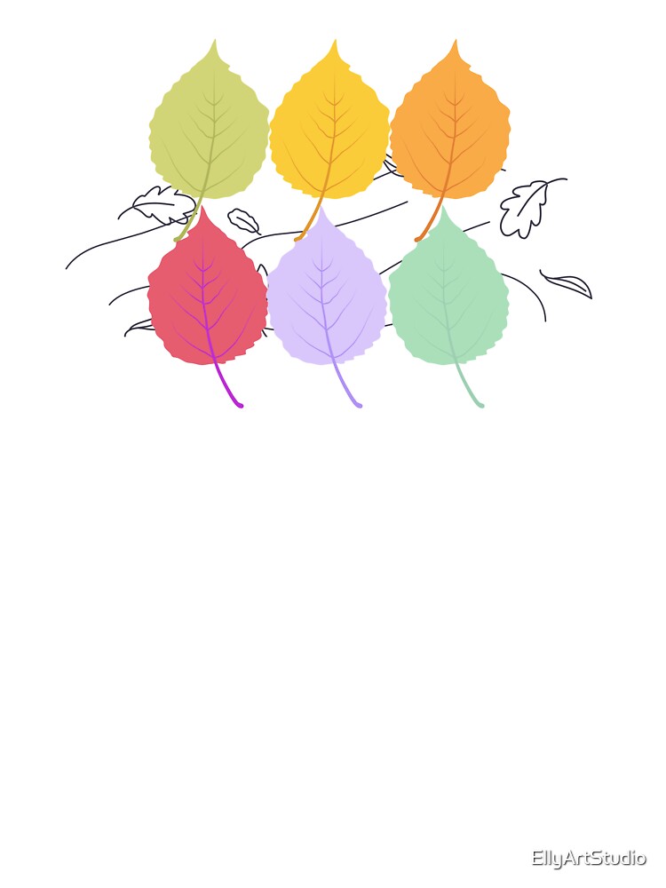 Beautiful Autumn Leaves by EllyArtStudio