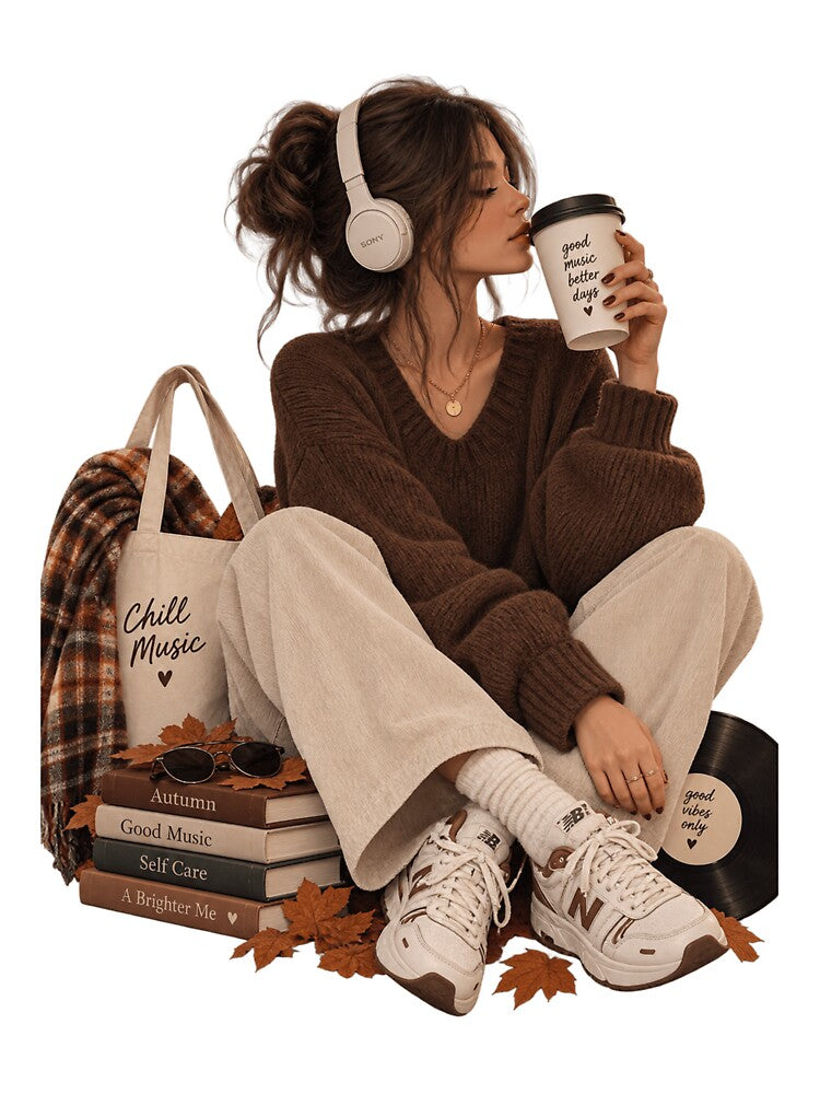 Chill Music Cozy Autumn Vibes by 1DreamerShop