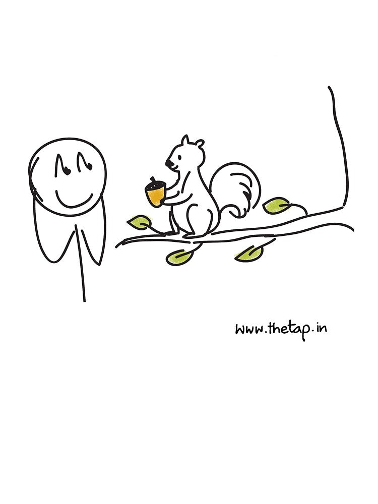 Kind Squirrel by the-tap