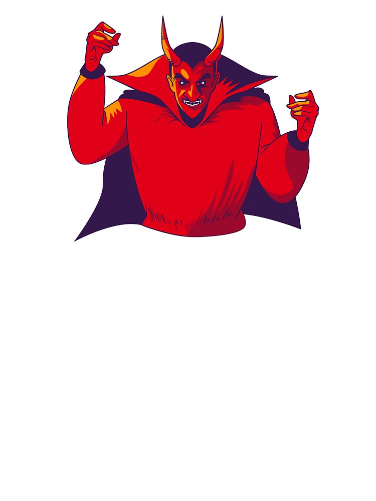 Vintage Devil by Anonymous T Shirts