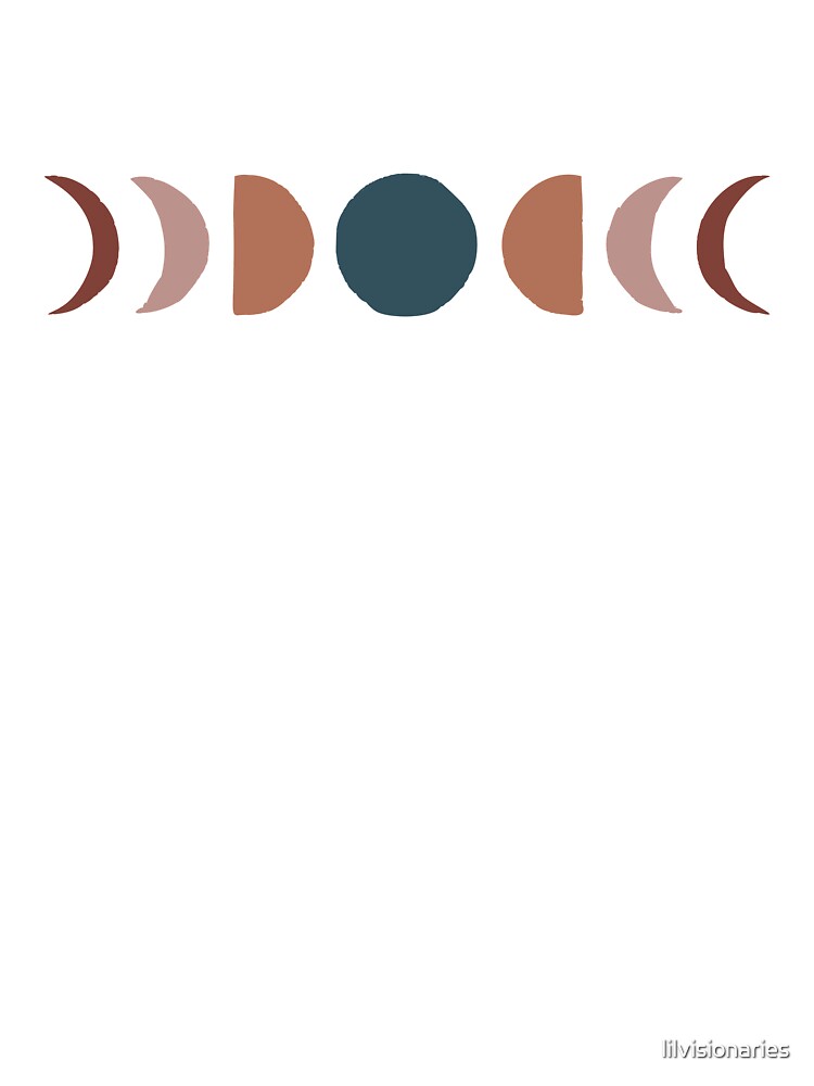 Moon phases boho style by lilvisionaries