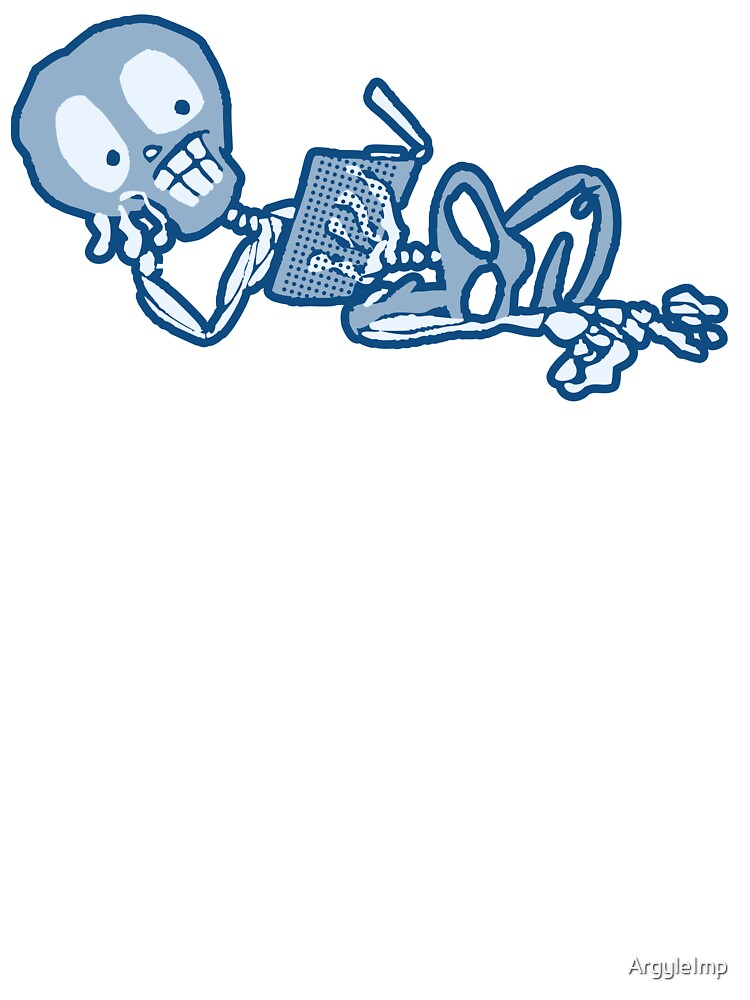 Bothered BetsyLou Skeleton with Book by ArgyleImp