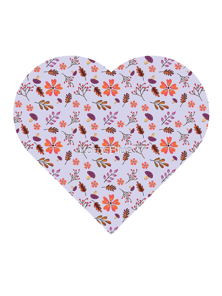 Autumn Floral Pattern Light Version by LotusBlue77