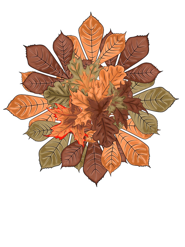 leaf wreath by AvotArt