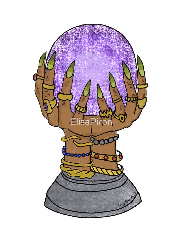 Crystal Ball With Hands by ElisaPiron