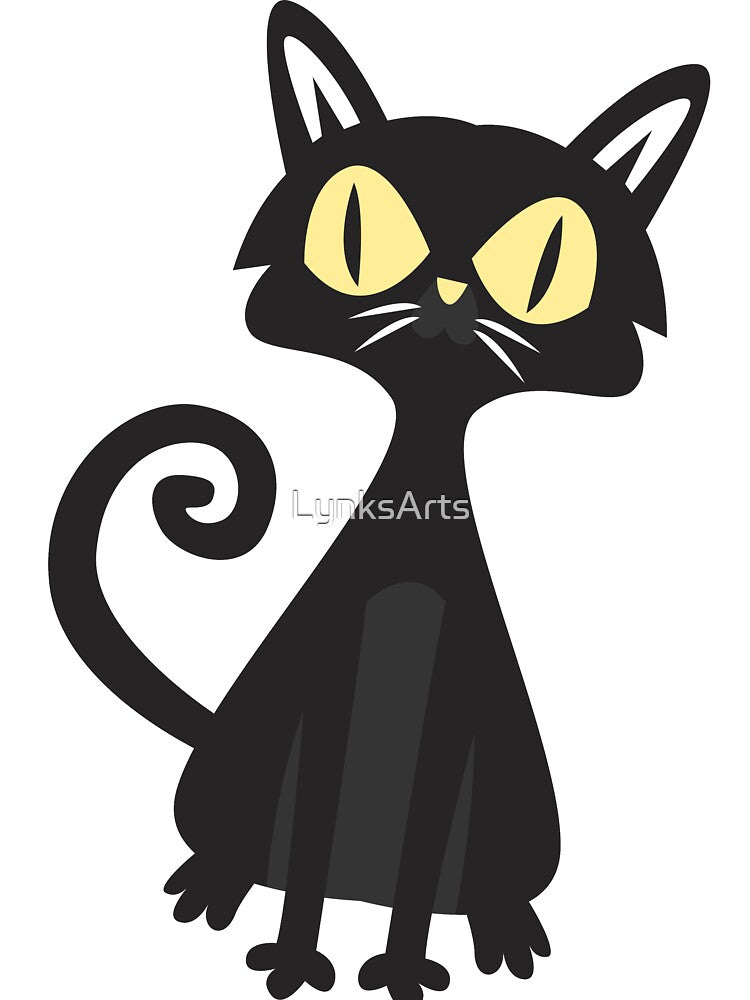 Halloween black cat by LynksArts