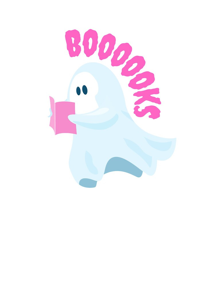 Boooooks Ghost, Funny Ghost Pun by 2ModernHippies