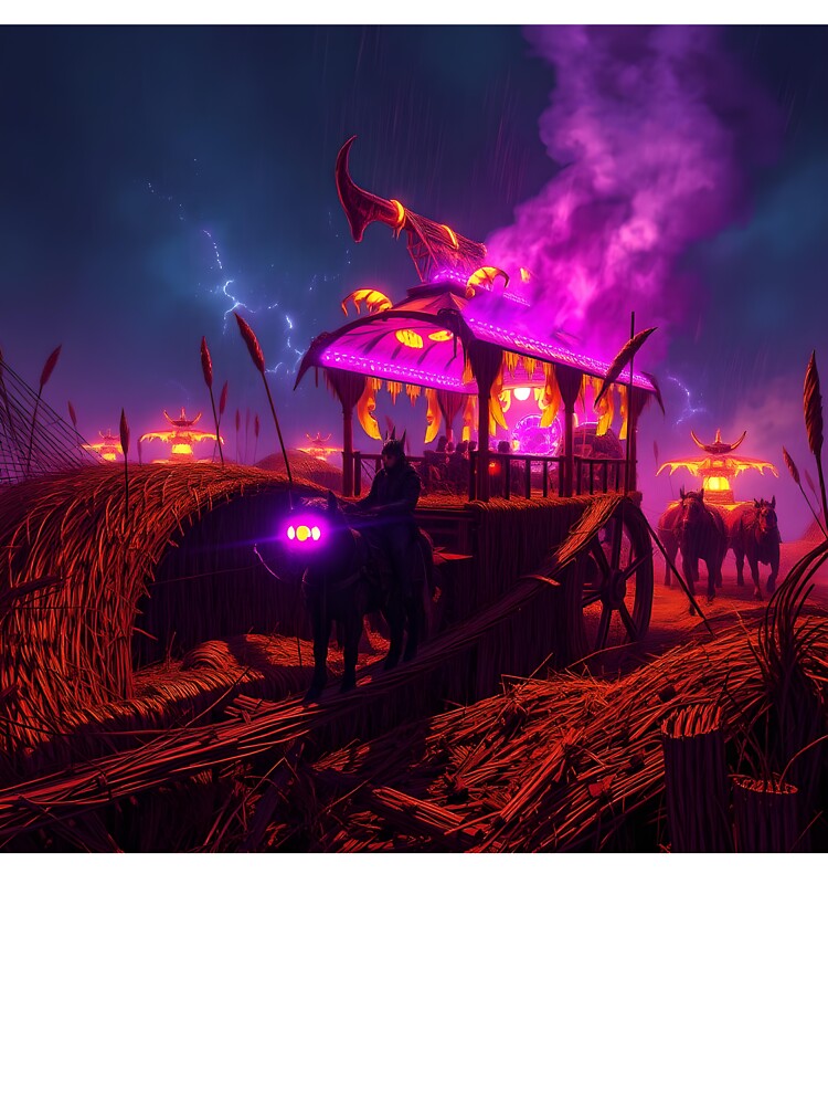 Spooky Hayride by Paw's Arts