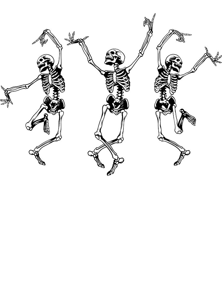 Dancing Skeleton, Skeleton Dance, by OniPicturesShop