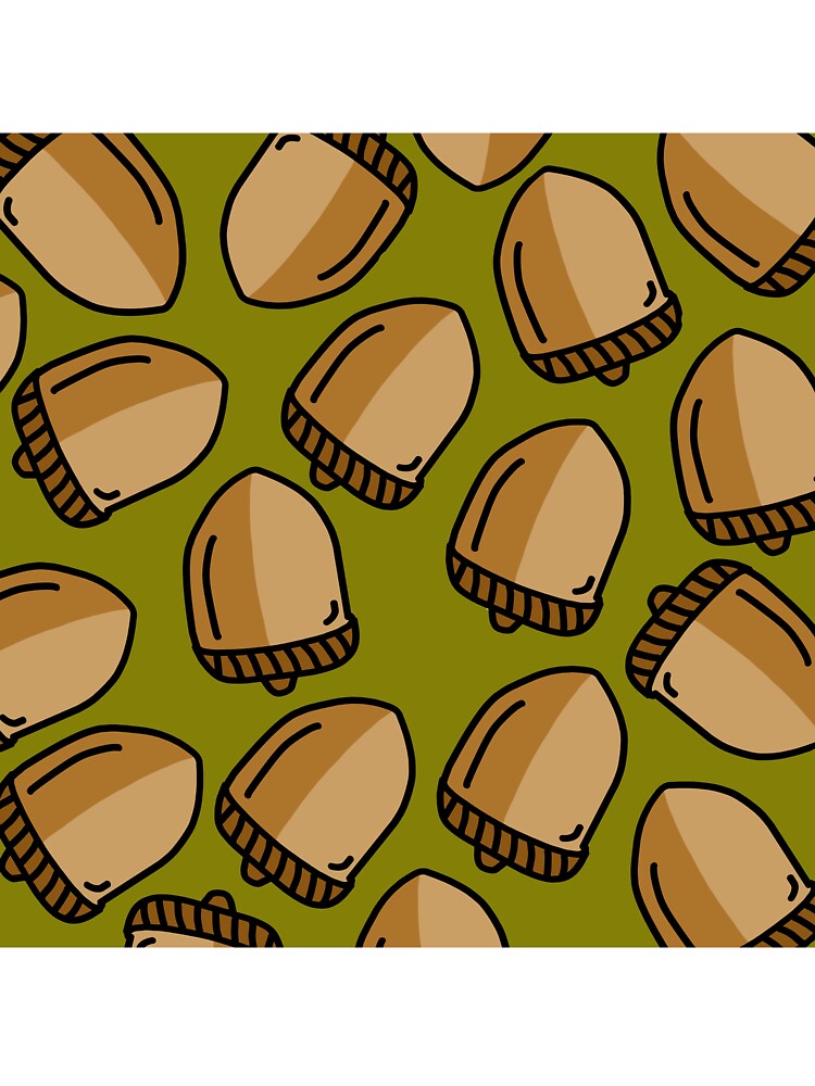 Forest Acorns Pattern by hvasilevshop