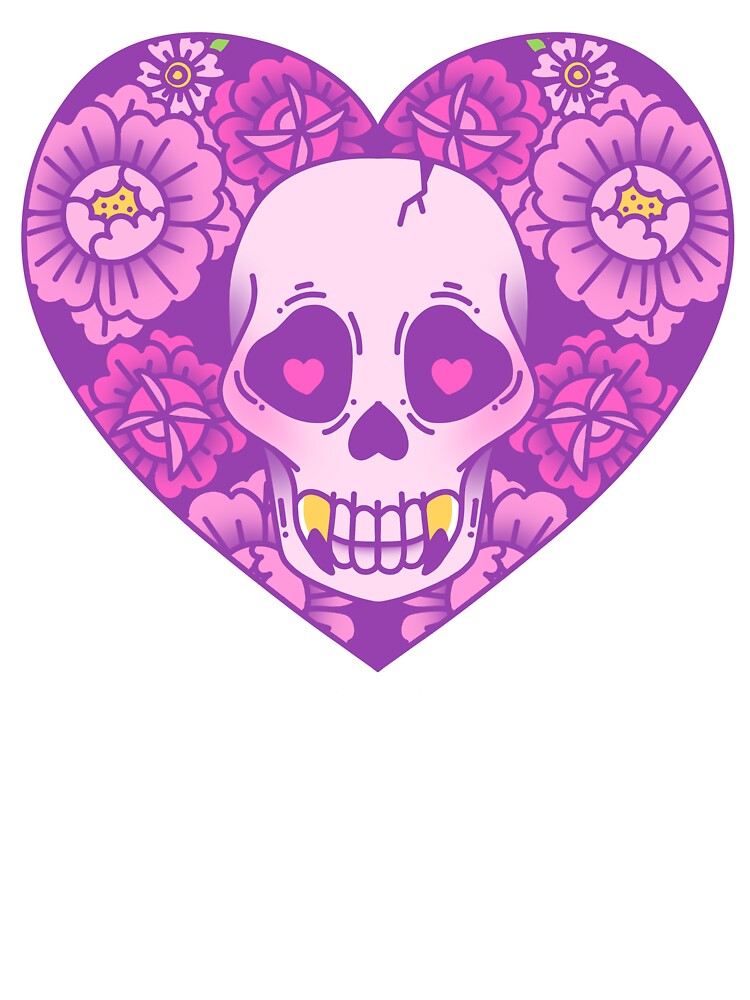 Floral Skull by bvnnyco
