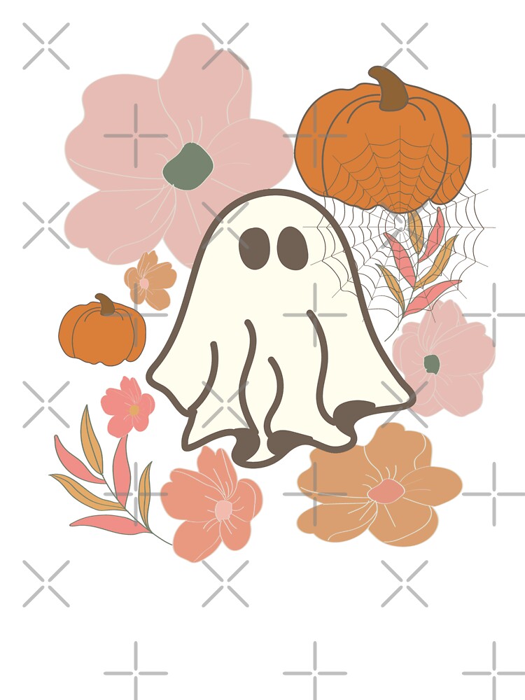 Boho Spirit: Pink Ghost Vibes by NEWDESINGS12