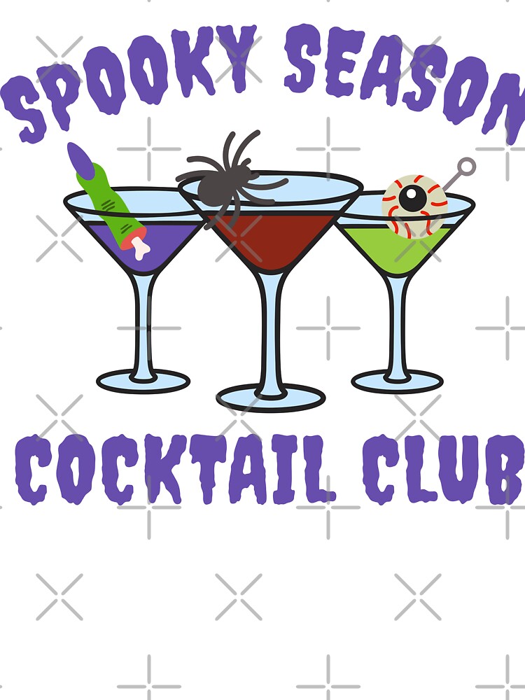 Spooky Season Cocktail Club Eyeball Martini by Magnolia Valley Art