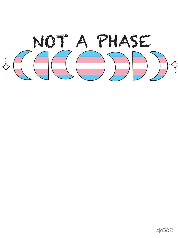 Not a phase - Trans Pride by cjo582