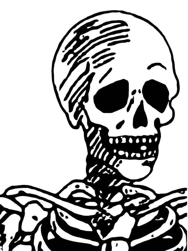 Cool skeleton by OneUpArtDesigns
