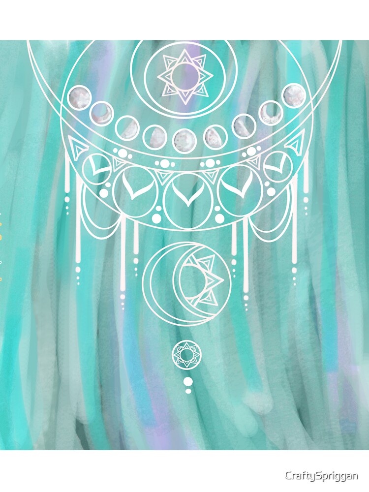 Moon Mandala by CraftySpriggan